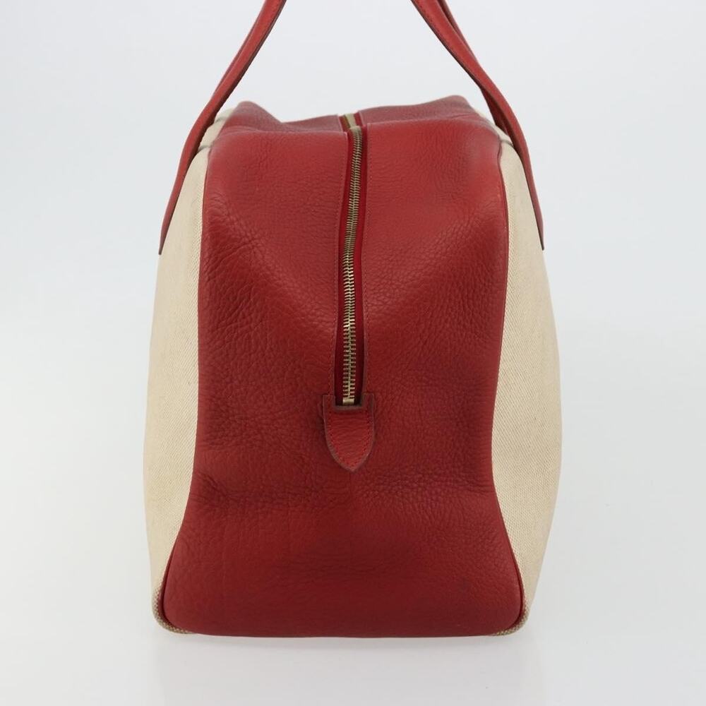 Hermes Coated Canvas Victoria 43 Handbag Beige - Picture 13 of 16